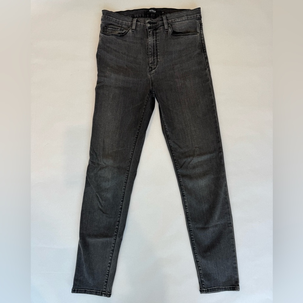 Hudson Jeans Barbara Super Skinny Black/Gray Wash | Good Condition